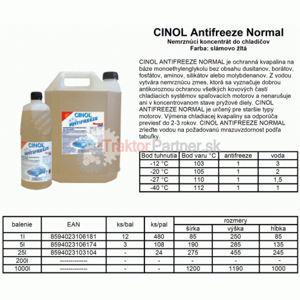 CINOL Antifreeze Normal