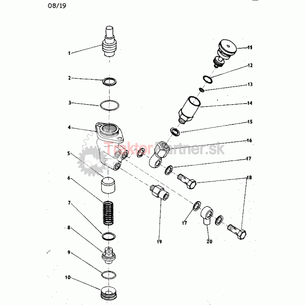Palivový systém dopravné čerpadlo