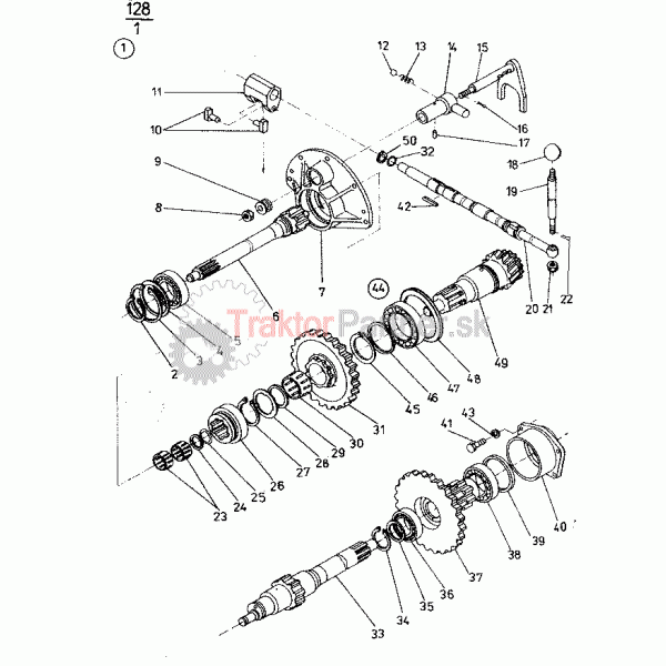 Reduktor pre plazivé rýchlosti