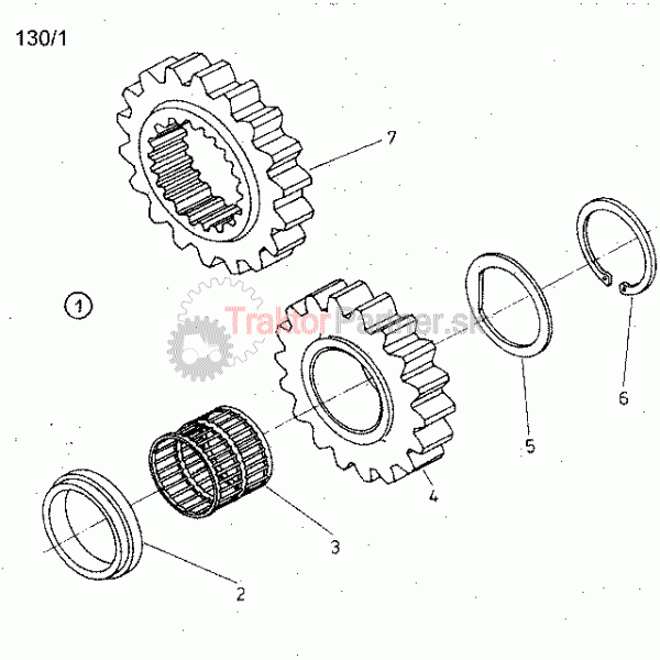 Závislý vývodový hriadeľ