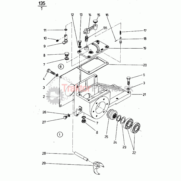 Náhon prídavného hydraulického okruhu II.