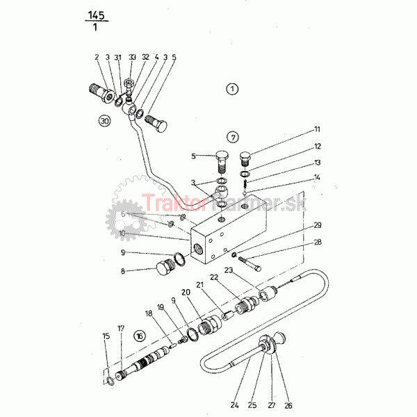 Rozvádzač pre predný náhon