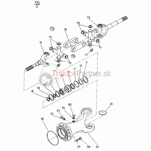 Rozvodovka prednej nápravy