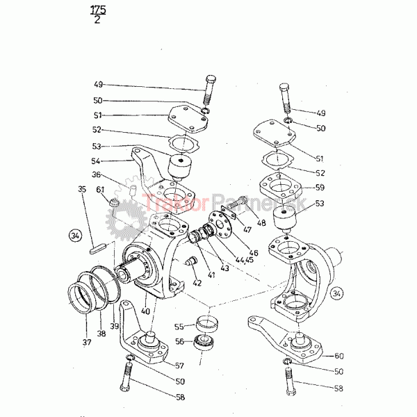 Hlava kolesa s reduktorom