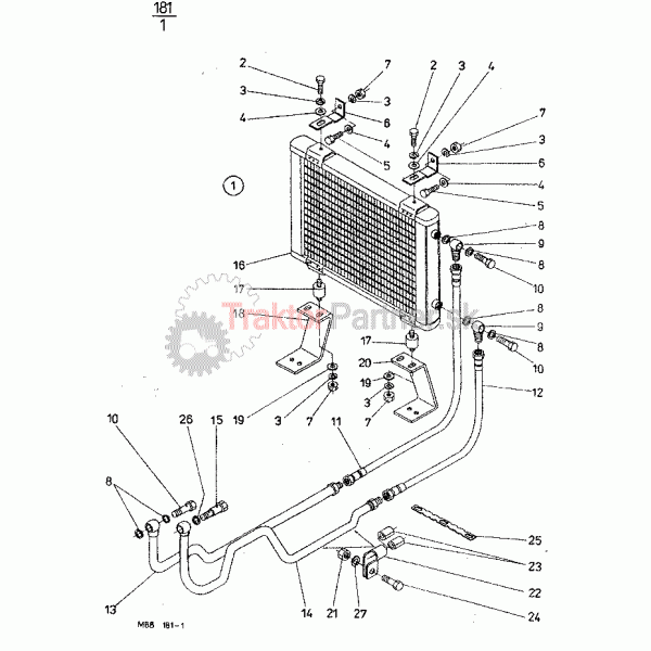 Chladenie prevodového oleja