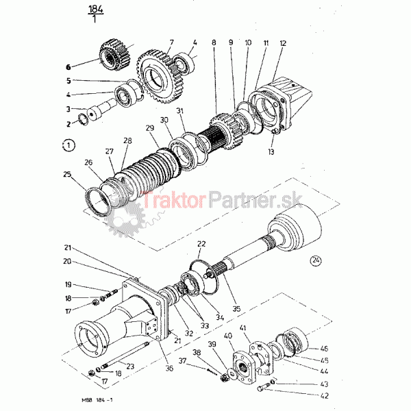 Spojka prednej hnacej nápravy