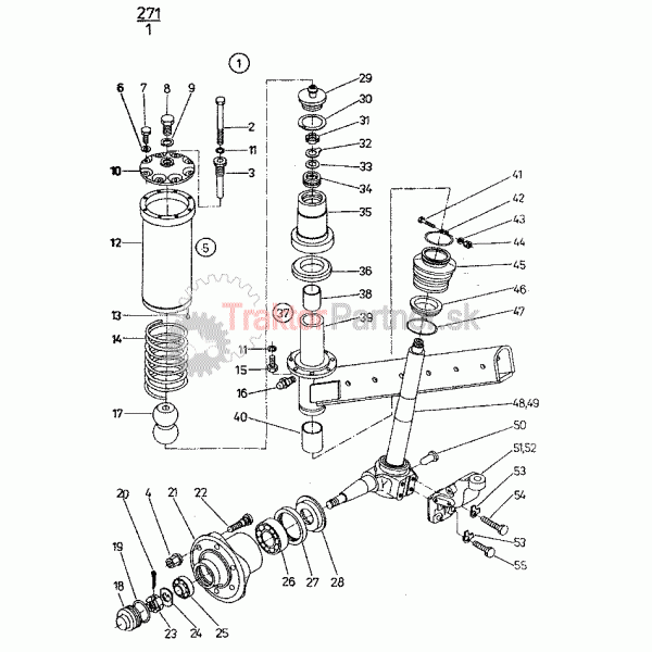 Odpružené nástavce