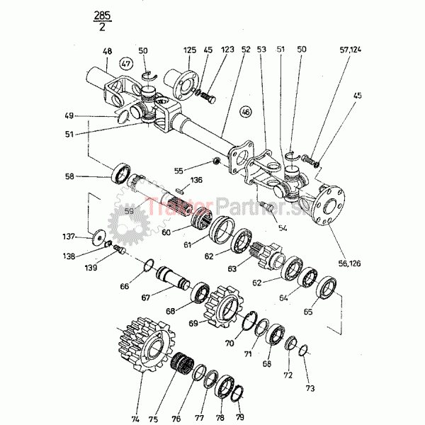 Predný vývodový hriadeľ