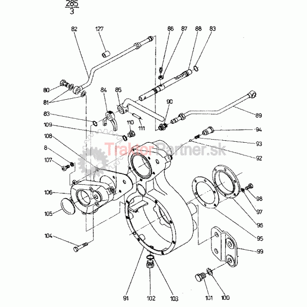 Predný vývodový hriadeľ