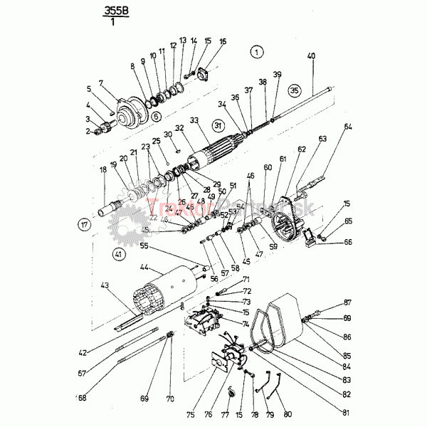 Štartér 24V/5,5 KW