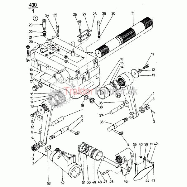 Hydraulický zdvíhací mechanizmus