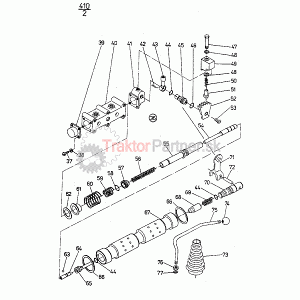 Rozvádzač RBS 10-4/4