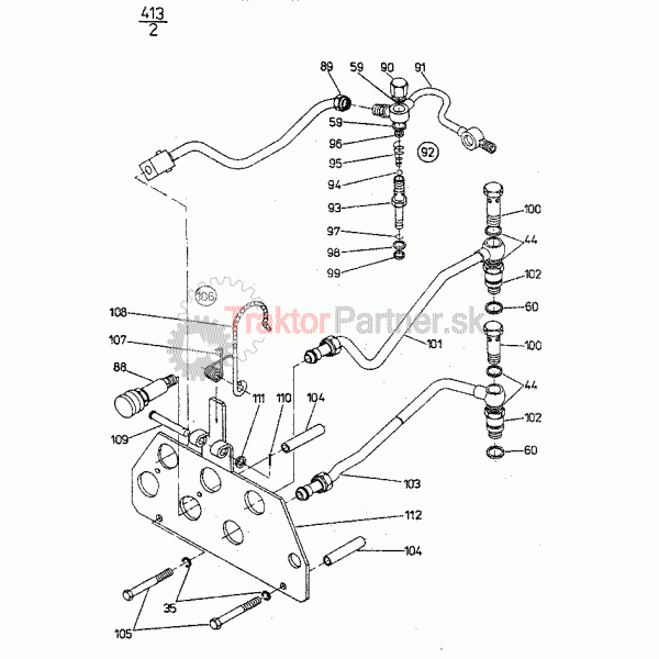 Rozvádzač I. okruhu