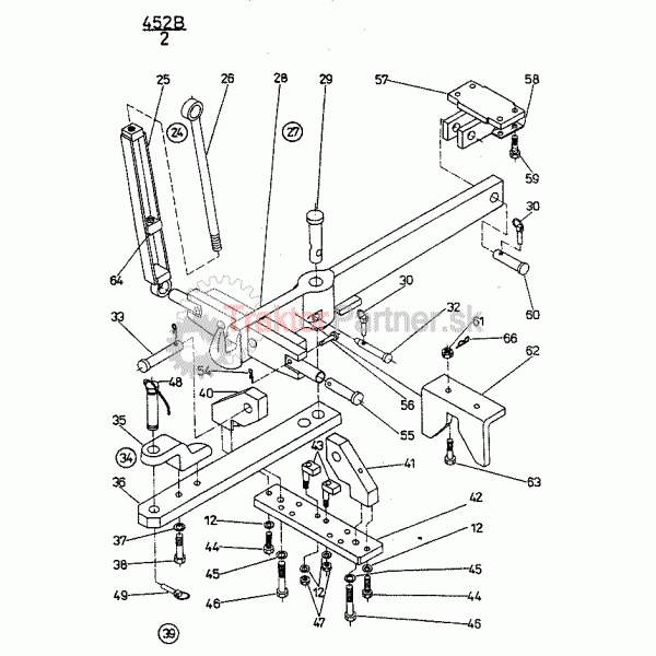 Spodný univerzálny záves