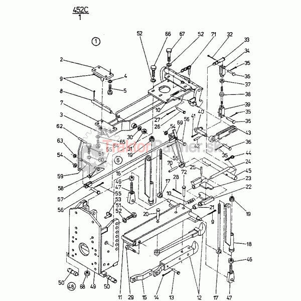 Spodný univerzálny záves