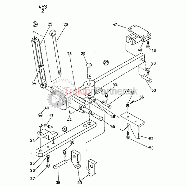 Spodný univerzálny záves