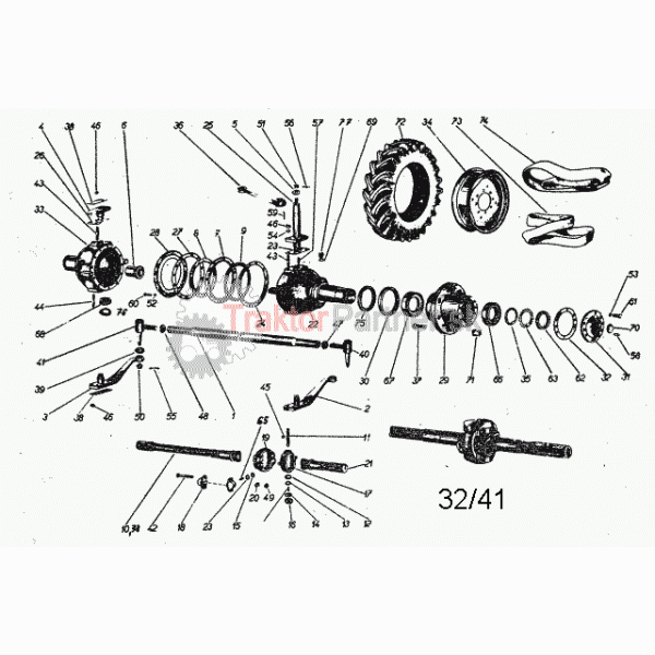 Dvojitý kĺb a hnacie koleso