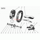 Matica disková  M 14x1,5 na 24 klúč - 97 3637.4