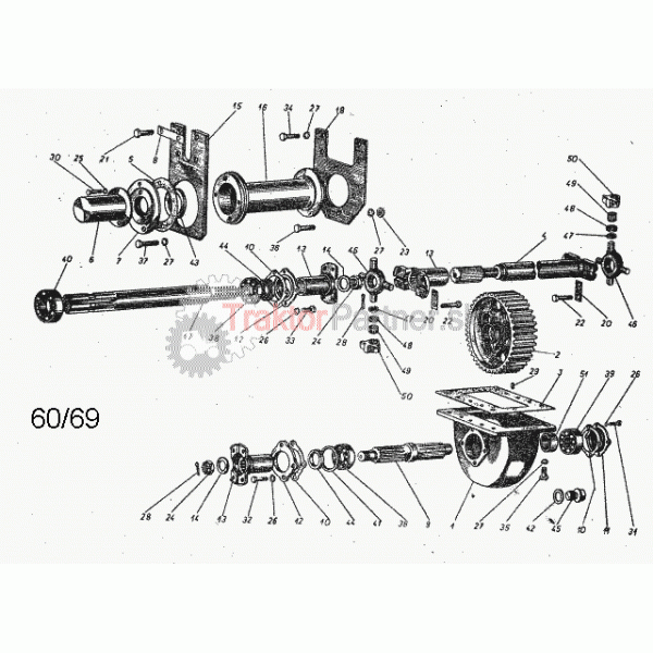 Predný vývodový hriadeľ