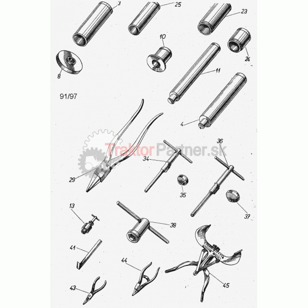 Montážna sada náradia