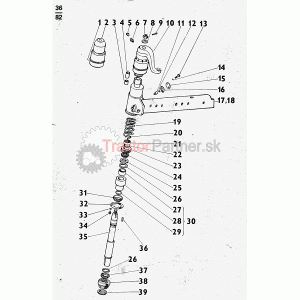 Odpružené nastavce s koly pre pneumatiky 7,50-16