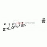 Kryt kĺbového hriadeľa (poz. 85-90) - 6745 3080