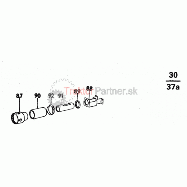 Vývodový a kĺbový hriadeľ (Z 6045, Z 7045)