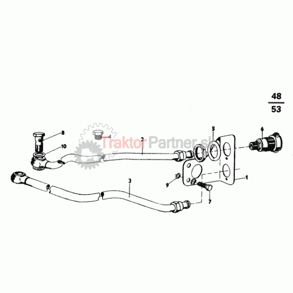 Vonkajší vývod regulačnej hydrauliky