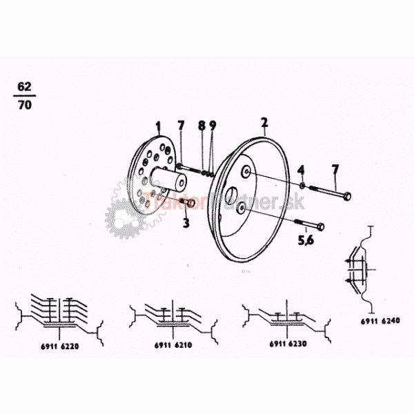 Závažie zadných kolies