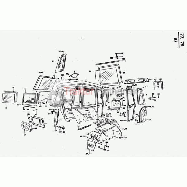 Bezpečnostná kabína - BK - Letostroj Letovice (Z 6011 - Z 7045)