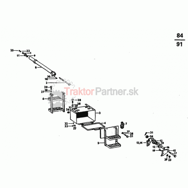 Bezpečnostná kabína - stupátka