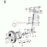 Matica disková  M 14x1,5 ČSN 30 3751.123 - 97 3637