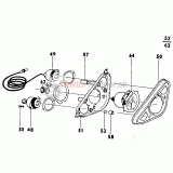Kryt - panel na prístrojovú dosku - 93 2005