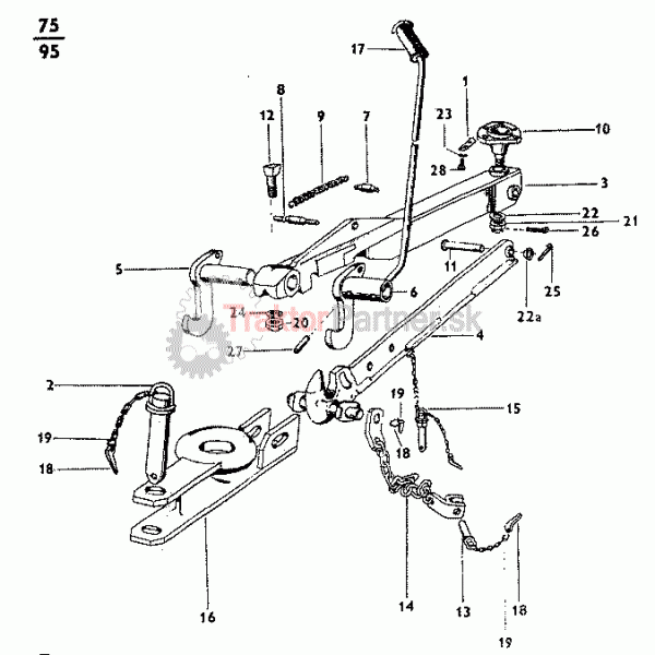 Záves pre jednonápravový príves