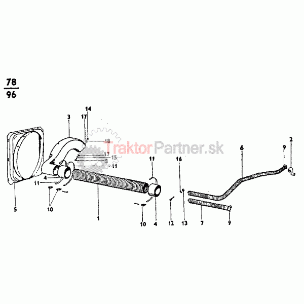 Vykurovanie kabíny (Z 5911 BK, Z 5945 BK, Z 6911 BK , Z 6945 BK)