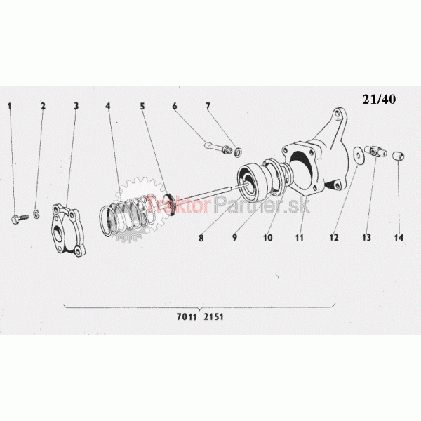 Pneumatický vypínací valec násobiča