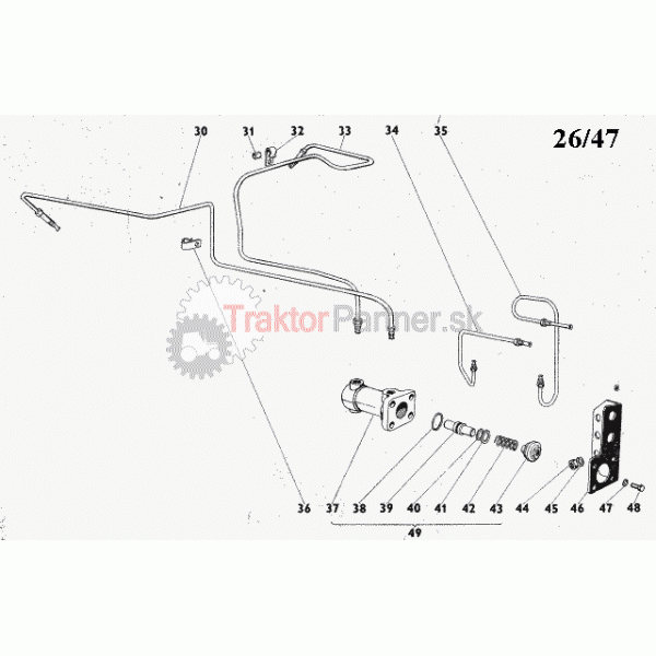 Nožná brzda - bubnová