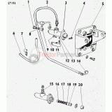 Skrutka M 8x20 ČSN 02 1103.15 - 99 9007