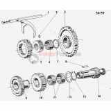 Pero 16x10x43 ČSN 30 1382.22 - 998036