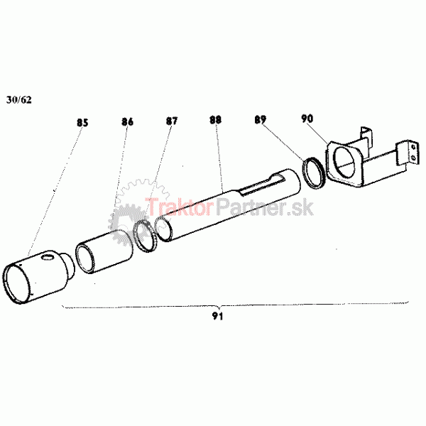 Vývod a kľukový hriadeľ