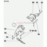 Čáp ľavý [dlžka 19cm] - 7011 5003