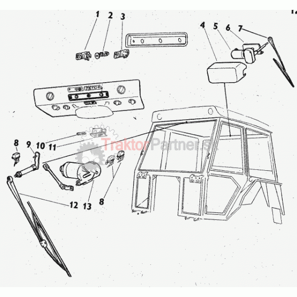 Elektrická inštalácia kabíny