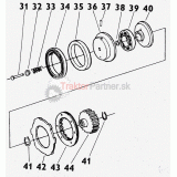 Pojistný krúžok 12 ČSN 02 2930 - 97 0221