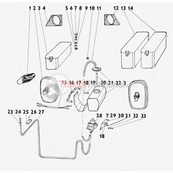 Zvlášne vybavenie kabíny