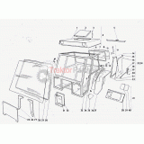 Rám na víko NAVARA SA NA KABINU - 5911 7701.6