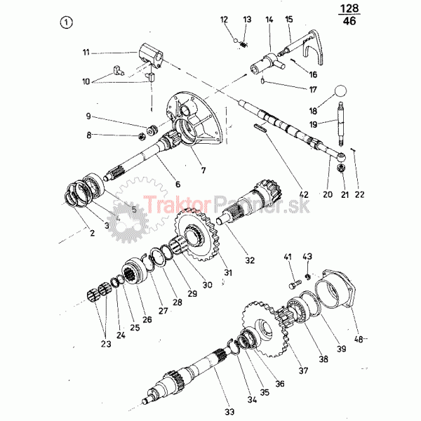 Reduktor pre plazivé rýchlosti