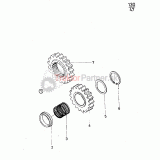 ložisko ihličkové K 60x65x20  [INA] - 97 1936