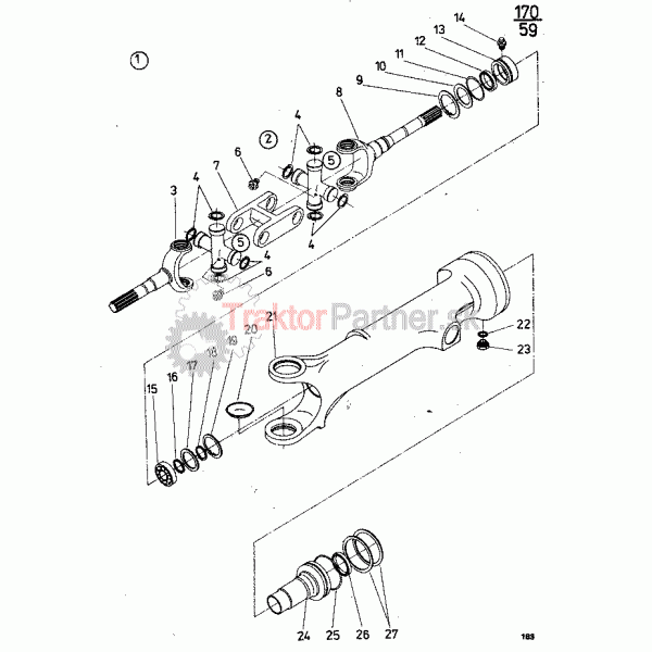 Rozvodovka prednej nápravy