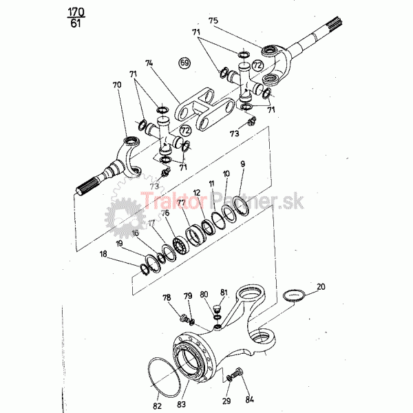 Rozvodovka prednej nápravy