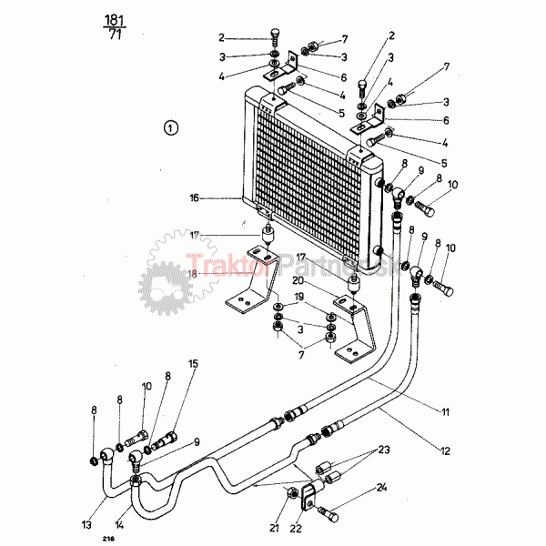 Chladenie prevodového oleja